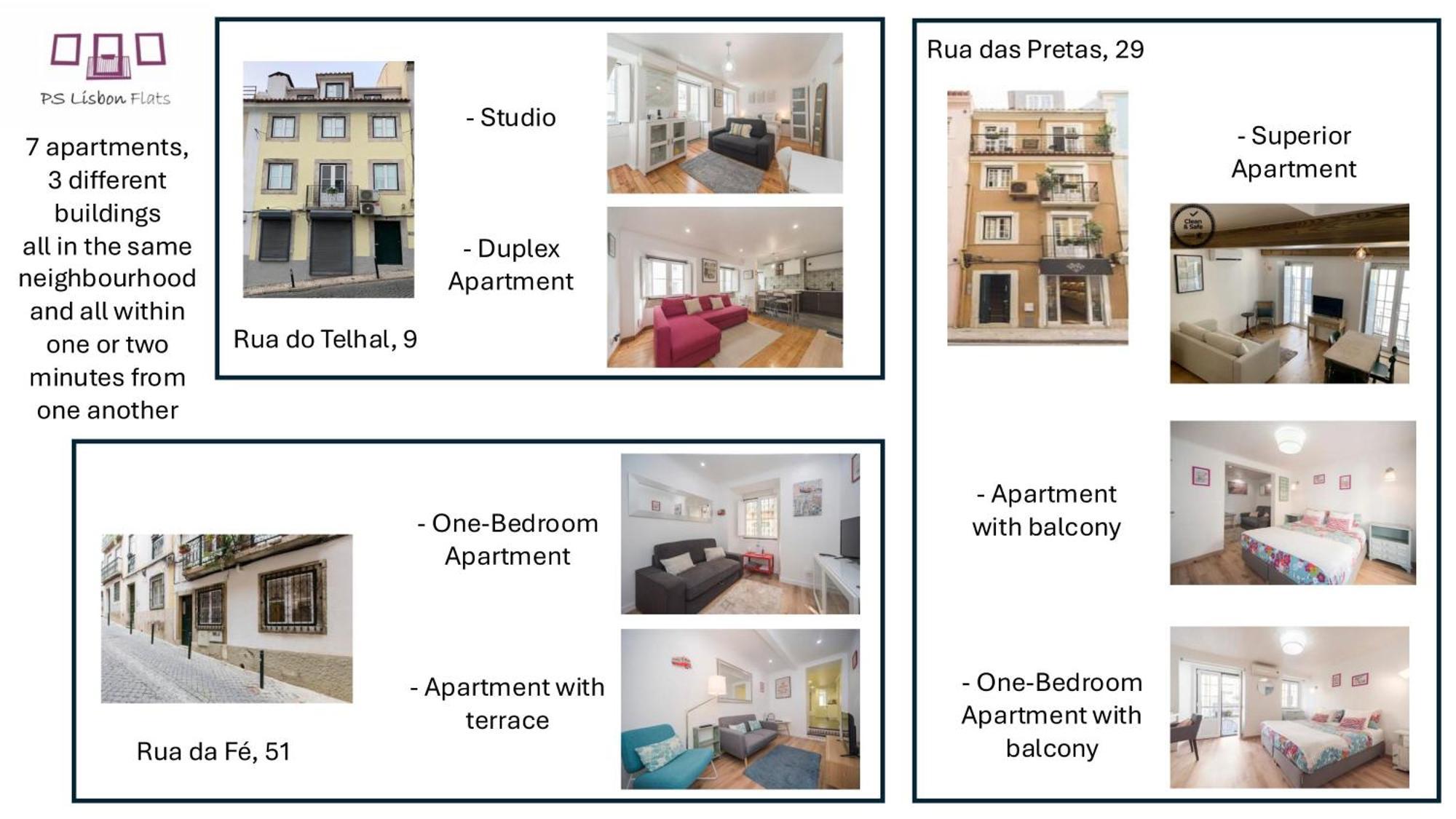 Ps Lisbon Flats Apartman Kültér fotó